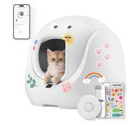 YVAAASIYC Self Cleaning Litter Box, Automatic for Multiple Cat, Disabled, Fat, Suitable for Beginner/Traveler/New Paren(SE new)