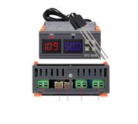 YVAAASIYC STC-3029 STC-3030 STC-3031 LED Display Soil Moisture Controller Humidity Thermoregulator for Plant Soil Monitor Meter Hygrometer(STC-3030 110-220V)