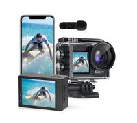 YVAAASIYC Ultra HD 5K/30fps Action Camera 2.0 Inch Screen WIFI Remote View Machine Outdoor Cycling And Diving Mini Sports DV