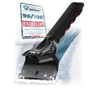 YVANAS Car Ice Scraper for Car Windscreen TEST WINNER 2026 - Fast & Strong | Ergonomic Professional Snow Car Scraper - Efficient & Safe Windscreen Scraper for Car (Premium ABS) Car Window Ice Scraper