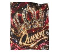YVASPQRTW Crown Jewel 3D Printed Throw Blanket Microfiber Soft Sofa