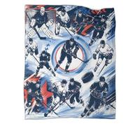 YVASPQRTW Hockey & Puck 3D Digital Print Microfiber Throw Blanket