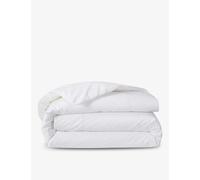Yves Delorme Blanc Athena Bourdon-stitch Lined Double Pima-cotton Duvet Cover 200cm X