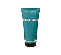 Yves Rocher BOIS DE SAUGE Shower Shampoo, Intensive Aromatic Freshness under the Shower, 1 x Tube 200ml
