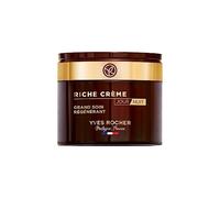 Yves Rocher Rich Crème Intensive Day and Night Moisturising Face Cream for Mature Skin 1 x Glass Jar 75 ml