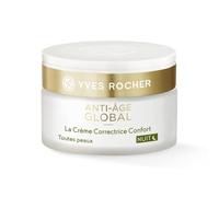 Yves Rocher Vegan Anti Age Global Night Comfort Corrective Cream - All Skin Type