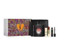 Yves Saint Laurent Black Opium 2023 Gift Set With Eau De Parfum, Lipstick & Lash Clash Mascara 90ml