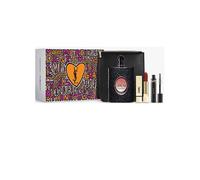 Yves Saint Laurent Black Opium Gift Set 90ml EDP + 2ml Lash Clash Mascara - 01 + 1.3g Rouge Pur Couture Lipstick - 1966