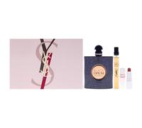 Yves Saint Laurent Black Opium Eau de Parfum 90ml Gift Set Spring 2025 (Contains 90ml EDP, 10ml Travel Spray and Lipstick)