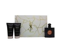 Yves Saint Laurent Black Opium Eau De Parfum Gift Set 50ml & 2x 50ml Body Lotion