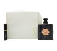 YVES SAINT LAURENT BLACK OPIUM GIFT SET 50ML EDP + 2ML LASH CLASH MASCARA + POUC