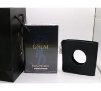 Yves Saint Laurent BLACK OPIUM Intense EDP Spray 90ml & YSL Leather Bottle Pouch