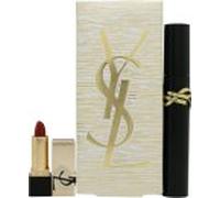 Yves Saint Laurent Gift Set 9ml Lash Clash Extreme Volume Mascara + Mini Rouge Pur Couture Lip Stick 25