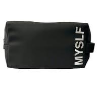 Yves Saint Laurent MYSLF BLACK SILVER Pouch Toiletry Zip Travel Pouch Fragrance YSL Cosmetic Bag (8L X 5H X 2.5W) - MEN - 2064