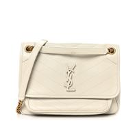 Yves Saint Laurent Niki Matelasse Monogram Lambskin Leather Bag - Beige