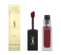 Yves Saint Laurent Red Lip Stain Tatouage Couture Velvet Cream 208 Rouge Faction