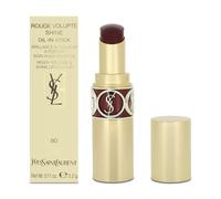Yves Saint Laurent Red Lipstick Rouge Volupte Shine Oil-In-Stick 80 Chili Tunque