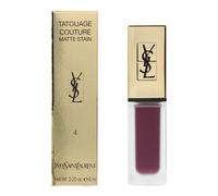 Yves Saint Laurent Unisex Tatouage Couture N4 Purple Identity Liquid Lipstick 6ml - One Size