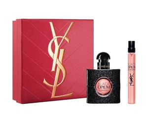 Yves-Saint-Laurent Womens-fragrances Black-OpiumBlack Opium EDP Set Eau de Parfum Spray 30 ml + Travel Spray 10 ml