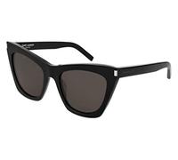 Saint Laurent SL 214 KATE 001 Black/Grey Sunglasses