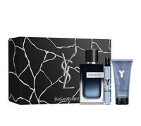 Yves Saint Laurent Y 100ml EDP Spray + 10ml EDP Spray + 50ml All Over Shower Gel Gift Set 2023