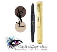 Yves Saint Laurent YSL Eye Duo Smoker Creamy Eyeshadow Duo - 3 Smoky Brown - New
