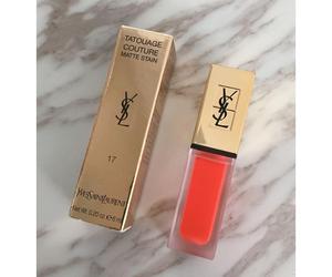 YvesSaintLaurent Tatouage Couture Matte Stain Lipstick #17 Unconventional Coral
