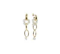 Yvette Maxi Earrings White one size