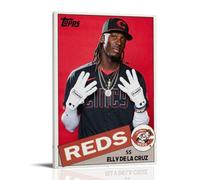 YVFCIRXTT Elly De La CruzModern Art Printing Retro Style Wall Decoration Living Room Kitchen Coffee Shop Waterproof Poster08x12inch(20x30cm) Frame-style