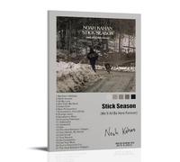YVFCIRXTT Noah Kahan Stick SeasonModern Art Printing Retro Style Wall Decoration Living Room Kitchen Coffee Shop Waterproof Poster12x18inch(30x45cm) Frame-style