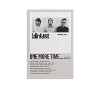 YVFCIRXTT One More Time... by Blink-182Modern Art Printing Retro Style Wall Decoration Living Room Kitchen Coffee Shop Waterproof Poster24x36inch(60x90cm) Unframe-style