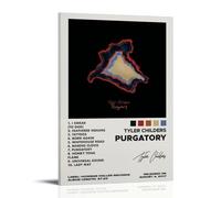 YVFCIRXTT Tyler Childers PurgatoryModern Art Printing Retro Style Wall Decoration Living Room Kitchen Coffee Shop Waterproof Poster24x36inch(60x90cm) Frame-style