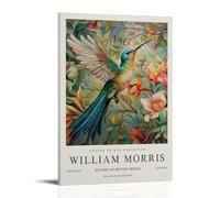 YVFCIRXTT William Morris PaintingModern Art Printing Retro Style Wall Decoration Living Room Kitchen Coffee Shop Waterproof Poster08x12inch(20x30cm) Frame-style