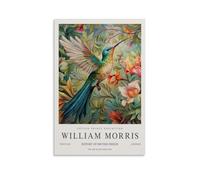 YVFCIRXTT William Morris PaintingModern Art Printing Retro Style Wall Decoration Living Room Kitchen Coffee Shop Waterproof Poster12x18inch(30x45cm) Unframe-style