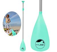 YVLEEN Kids SUP Paddle - 3 Piece Adjustable Stand Up Paddle Board Paddles - Durable, Lightweight & Floating Paddleboard Oar