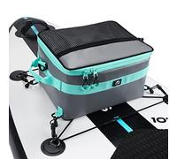 YVLEEN Waterproof Paddle Borad Cooler, SUP Cooler Durable PVC Material Paddle Board Deck Bag with Mesh Top Pocket, Adjustable Straps, Super Capacity for Stand-Up Paddleboard and Kayaking Accessories