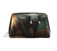 YVNKHKU Makeup Bag Women Toiletrie Showe Brush Skin Care Travel Organizer Purse Me Large Makeup Purse Accessories & Totethe elephant in the room, White, One Size