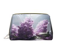YVNKHKU Makeup Bag Women Toiletrie Showe Brush Skin Care Travel Organizer Purse Me Large Makeup Purse Accessories & ToteViolet flowers in the church, White, One Size