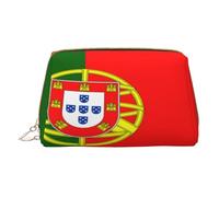 YVNKHKU Makeup Bag Women Toiletrie Showe Brush Skin Care Travel Organizer Purse Me Large Makeup Purse Accessories, Tote Portuguese flag, White, One Size