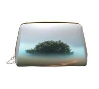 YVNKHKU Makeup Bag Women Toiletrie Showe Brush Skin Care Travel Organizer Purse Me Large Makeup Purse Accessories & ToteLonely Tree, White, One Size