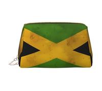 YVNKHKU Makeup Bag Women Toiletrie Showe Brush Skin Care Travel Organizer Purse Me Large Makeup Purse Accessories, Tote Old Jamaican Flag, White, One Size