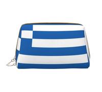 YVNKHKU Makeup Bag Women Toiletrie Showe Brush Skin Care Travel Organizer Purse Me Large Makeup Purse Accessories & ToteGreek flag, White, One Size