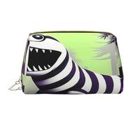 YVNKHKU Makeup Bag Women Toiletrie Showe Brush Skin Care Travel Organizer Purse Me Large Makeup Purse Accessories & ToteCute Monsters, White, One Size