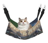 YVNKHKU Ram Sheep Robot Reversible Cat Hammock Hanging Soft Breathable Pet Cage Adjustable Bed for Kitten Puppy or Small Medium