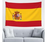 YVNKHKU Spanish flag Tapestry Home Decor Landscape Tapestry Living Room Bedroom Decoration Tapestry Magic Tapestry Curtain (60 * 40inch)