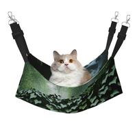YVNKHKU The Ivy of The Mysterious River Reversible Cat Hammock Hanging Soft Breathable Pet Cage Adjustable Bed for Kitten Puppy or Small Medium