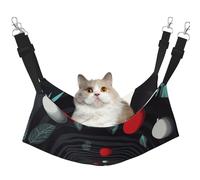 YVNKHKU The Path Through The Dense Forest Reversible Cat Hammock Hanging Soft Breathable Pet Cage Adjustable Bed for Kitten Puppy or Small Medium