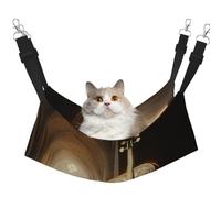 YVNKHKU Unreal Engine Cello Reversible Cat Hammock Hanging Soft Breathable Pet Cage Adjustable Bed for Kitten Puppy or Small Medium