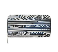 YVNKHKU Wallet Wallet Money Clip Stylish For Mens Women Handbags, Pu Leather, Multiple Compartments, Ideal For Cash And Cards Complex white and gold neon lights, Black, One Size