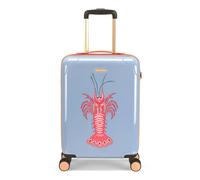Yvonne Ellen Cabin Trolley Spinner Suitcase - Pale Blue With Lobster - Pale Blue With Lobster - 824347 - 5060388017781